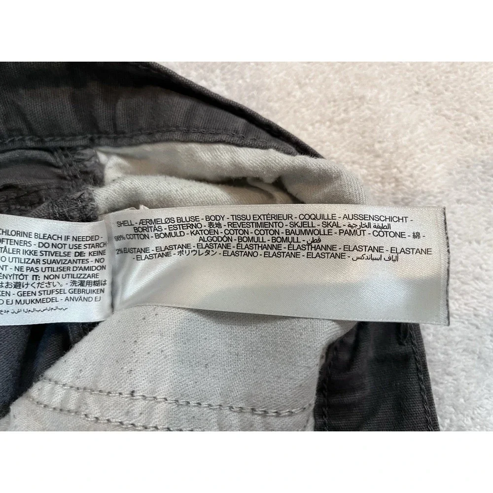 Ariat Rebar M4 Pants Mens 50x32 Gray Relaxed Straight Canvas Carpenter Workwear